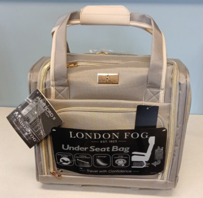 Sac à Main Fourre-tout London Fog Canneberge - Dimensions 13,5 X 13 X 8 Pouces - Neuf Avec étiquette