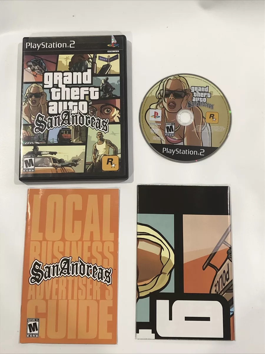 Grand Theft Auto: San Andreas AO Version (Sony PlayStation 2, 2004)