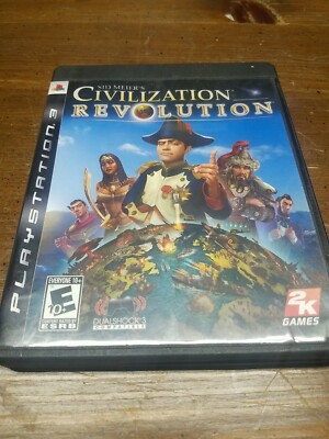 SID MEIER'S CIVILIZATION REVOLUTION BLACK LABEL COMPLETE IN BOX Playstation 3
