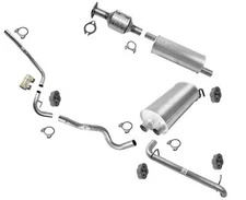 Catalytic Conv Resonator Muffler Fits 16-18 Transit Connect 2.5L 120.6 Wheelbase