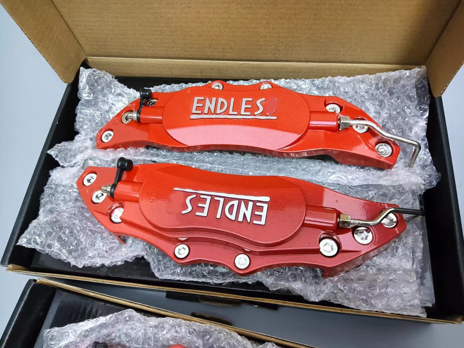 For 18" Wheels Disc Brake Caliper Covers INFINITI G37 Front+Rear