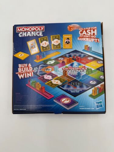 Monopoly Chance Board Game, Fast-Paced Monopoly Game, 20 Min. Average, Ages 8+ - Picture 2 of 3