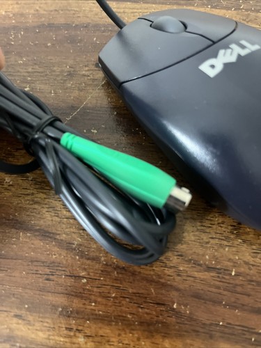 Original Dell Logitech 0W1668 PS 2 Wired Tracking Ball Mouse - Picture 2 of 3