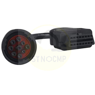 9-Pin Diagnostic Connector Cable – 88890302 – For Volvo Vocom 88890300 – Truck / Excavator