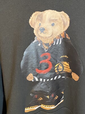 RARE-Jordan 3 Animal Instinct Shoes XXL Black Hoodie-#3 Teddy Bear | eBay