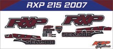 SEADOO RXP 215 2007 Graphics / Decal / Sticker Kit Burgandy