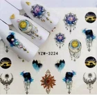 FIVE SHEETS OF NAIL WATER DREAMCATCHER TRANSFER STICKER DECALS