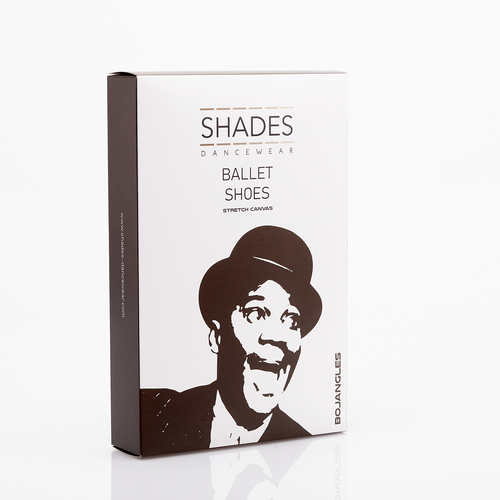 Shades Dancewear Ballet Shoes Bojangles SkinTone Medium Dark Brown Black Dancers - Picture 4 of 17