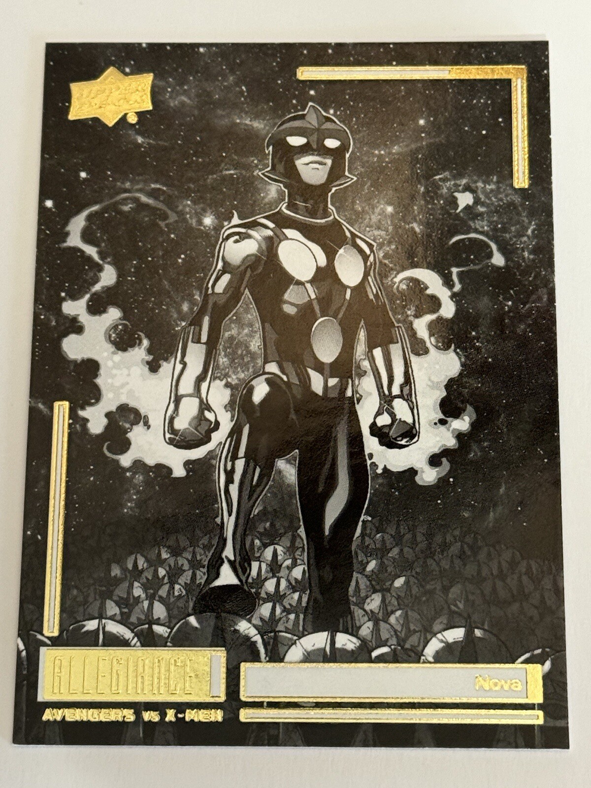 2023 Upper Deck Allegiance Avengers vs X-Men Black & White NOVA #C44