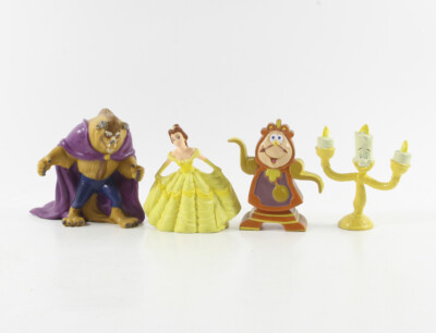 Die Schöne und & das Biest === Walt Disney 4 x Figuren Applause