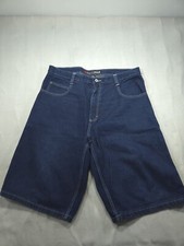 Southpole Shorts Mens 36 Vintage Baggy Denim Wide Streetwear Dark Wash Y2K Jorts