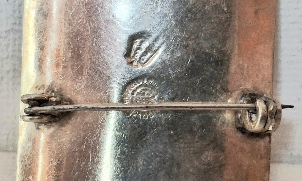 VINTAGE TAXCO 925 CARVED AMETHYST AZTEC MASK STERLING SILVER BROOCH eBay