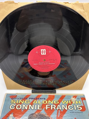 Connie Francis Sing Along With Connie Francis 1961 Vinyl LP Mati-Mor 8002 EX - Picture 7 of 12
