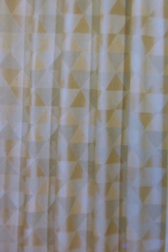 Victoria Classics Sandstone Fabric Shower Curtain 70" x 72" NIP - Picture 5 of 7