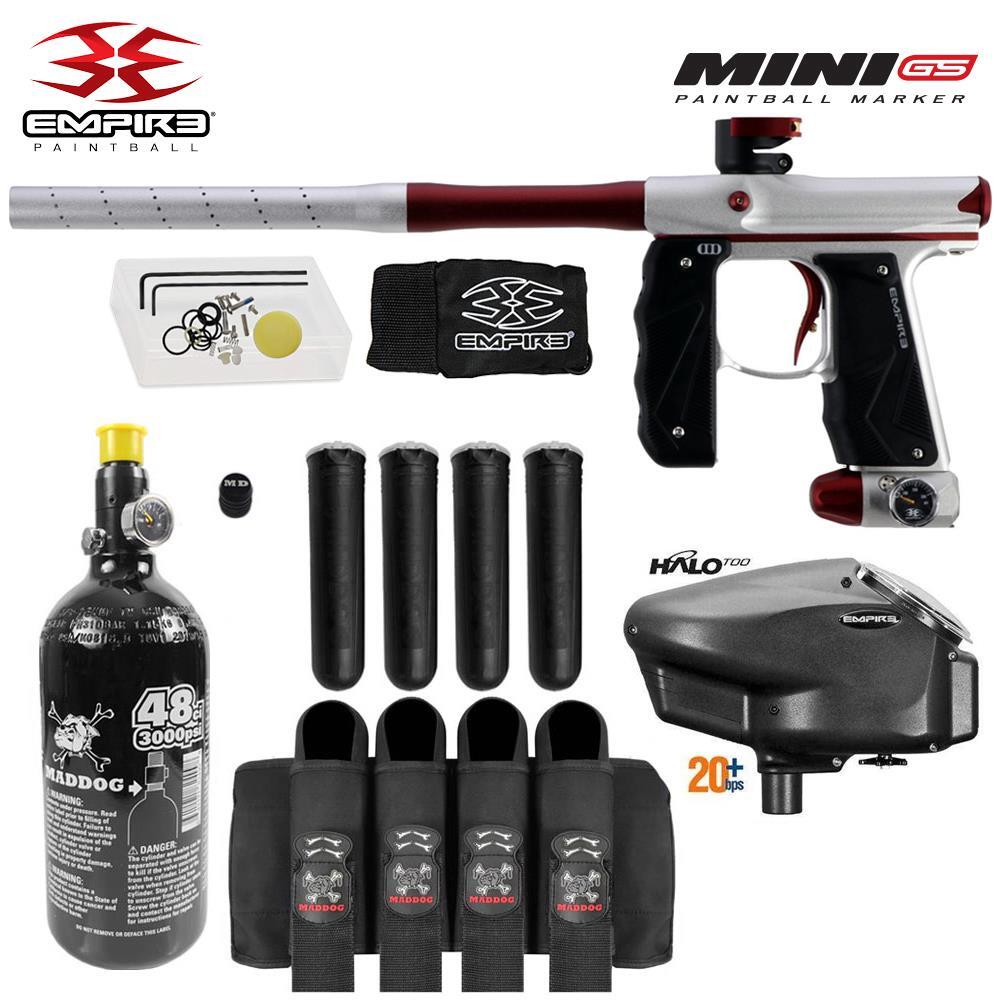 Empire Mini GS Full Auto Advanced Paintball Gun Package