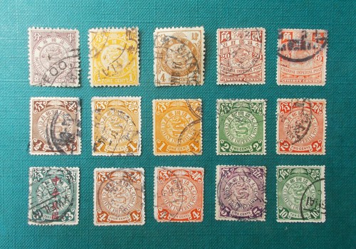 CHINA Imperial ● COLLECTION/SELECTION ● DRAGONS ● 15 Used ●
