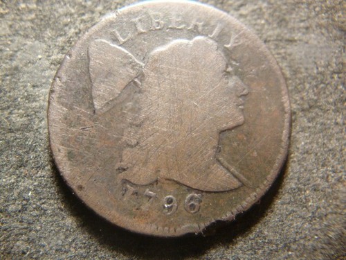 1796 Full Dated Smooth Flan Draped Bust Large Cent FLX