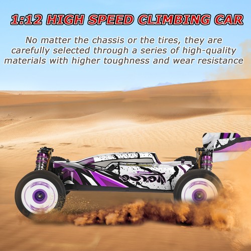124019 60km/H 1/12 Off-Road Drift Car 4WD With 3 Y4S8 - Picture 11 of 11