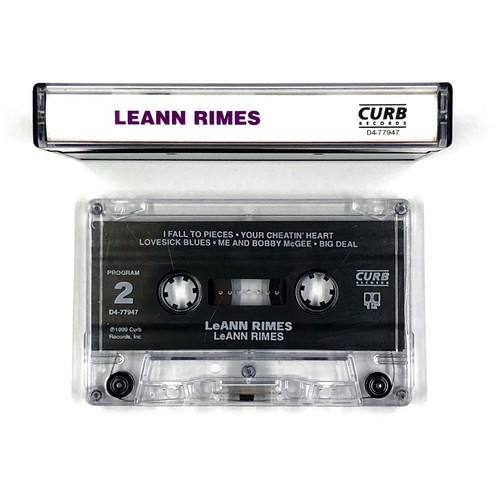 LEANN RIMES S/T Cassette Tape OG 1999 Rock Folk Country Rare - Imagen 4 de 5