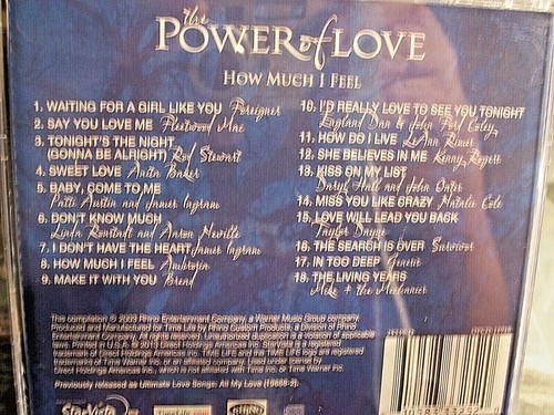 TIME LIFE MUSIC The Power of Love 8 cd - Picture 7 of 9