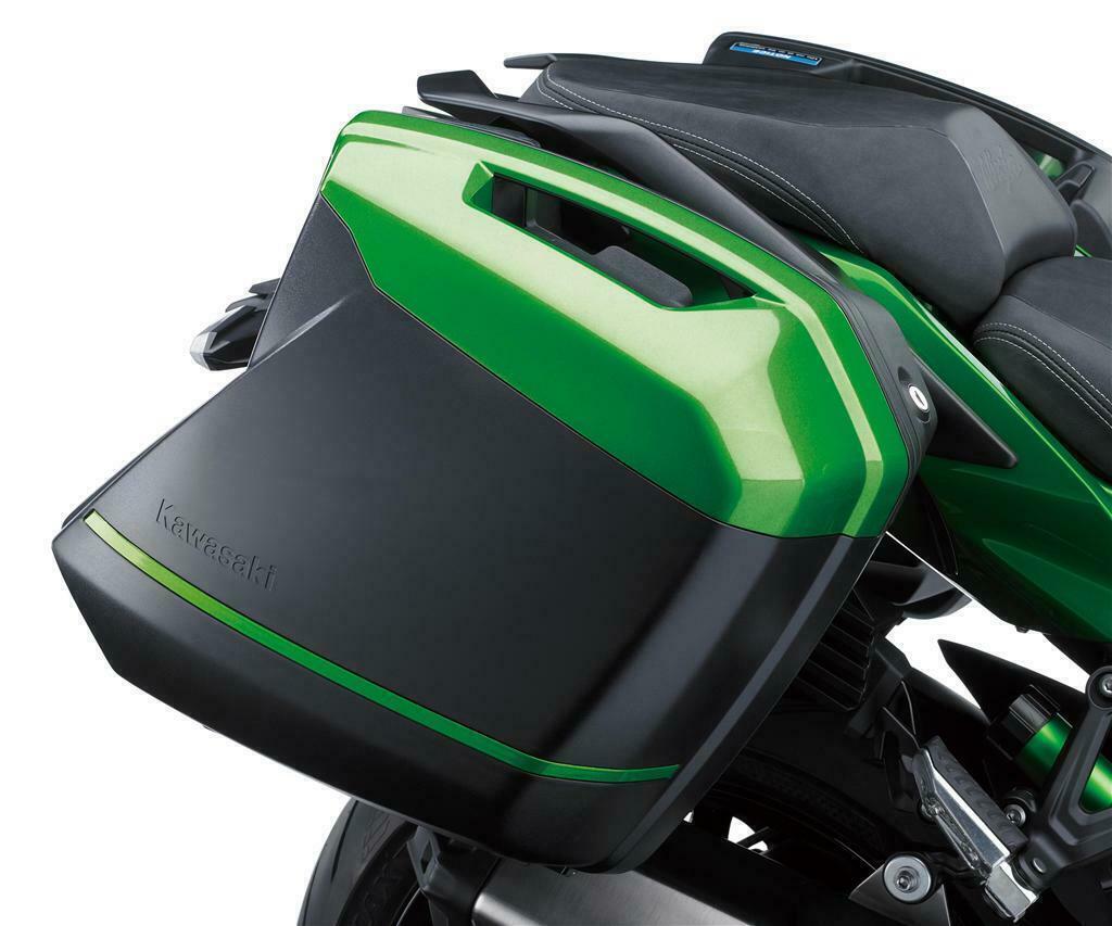 GENUINE OEM KAWASAKI NINJA H2 SX ZX1000 56Ltr PANNIER SET 99994-0922 BLAZE GREEN GENUINE OEM KAWASAKI NINJA H2 SX ZX1000 56Ltr PANNIER SET 99994-0922 BLAZE GREEN