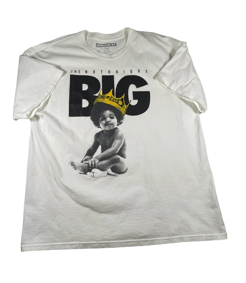 notorious B.I.G. Tシャツ XL The Notorious Big T Shirt xl Horizon Ny Big Front Graphic Hip Hop