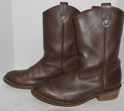 Double H Ranch Wellington USA Oiled Leather Western Biker  display picture 2