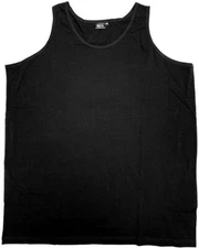 Falcon Bay Tank Top,  3XL - 6XLT Big and Tall Man Tank Top, Black