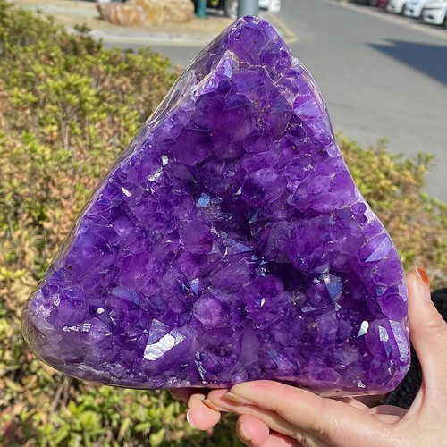 6.55LB Natural Brazilian amethyst cave ornaments, gathering energy and wealth - Picture 5 of 14