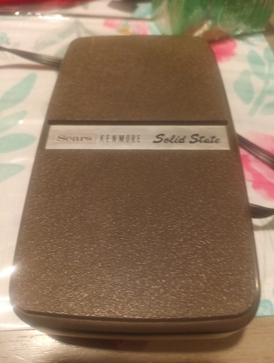 Kenmore Sewing Machine Foot Control Pedal And Lead Power Control 158.