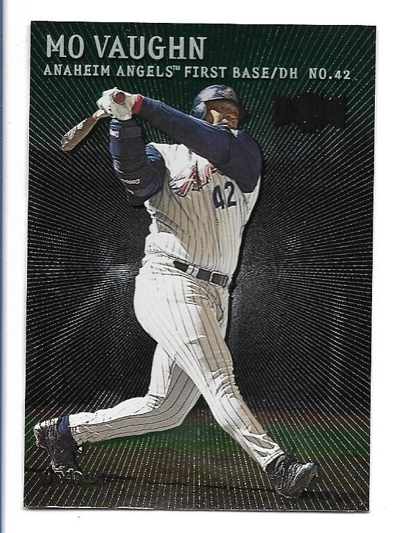 Mo Vaughn 2000 Metal Emerald #17  Anaheim Angels