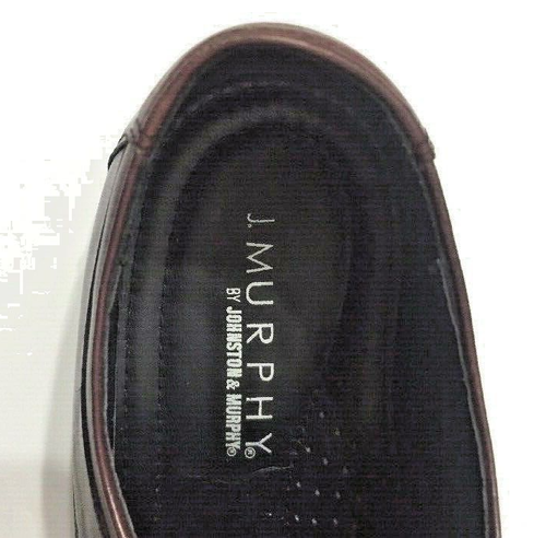 J Murphy by Johnston Murphy Novick Oxford Shoes Cap Toe Brown Leather Mens Sz 13 - Picture 10 of 12
