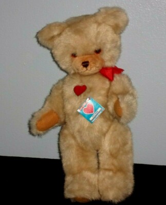 jointed teddy bear with growler
