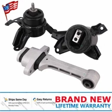 3X Engine Motor & Transmission Mount Kit For 2011-2015 Hyundai Sonata 2.0L 2.4L