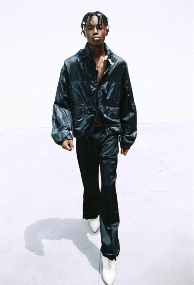 OUR LEGACY 23ss EXHALE PUFFA #0127 BLACK TECH 46 Size M OUR LEGACY 23ss EXHALE PUFFA #0127 BLACK TECH 46 Size M