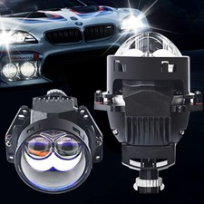 3.0 Blue Hyperboloid Bi-led Projector Lens 140w 6500k H4 H7 90059006 Retrofit