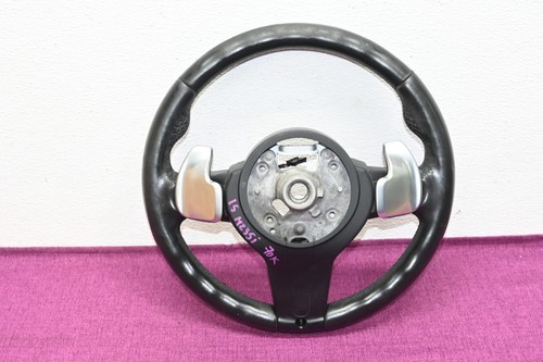 BMW 2 3 4 Series M235i F22 F30 M Sport Steering Wheel Black Leather OEM 70k - Picture 11 of 24