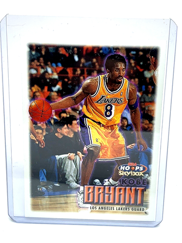 Kobe Bryant Basketball Card #27 Los Angeles Lakers 1999-2000 NBA Hoops Skybox - Bild 1 von 6