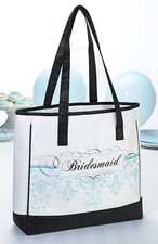 Bridesmaid Gift Bag - Wedding Day Essentials, Bridal Shower Thank You Tote