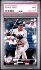 2017 Bowman Baseball Aaron Judge #32 RC Rookie PSA 9