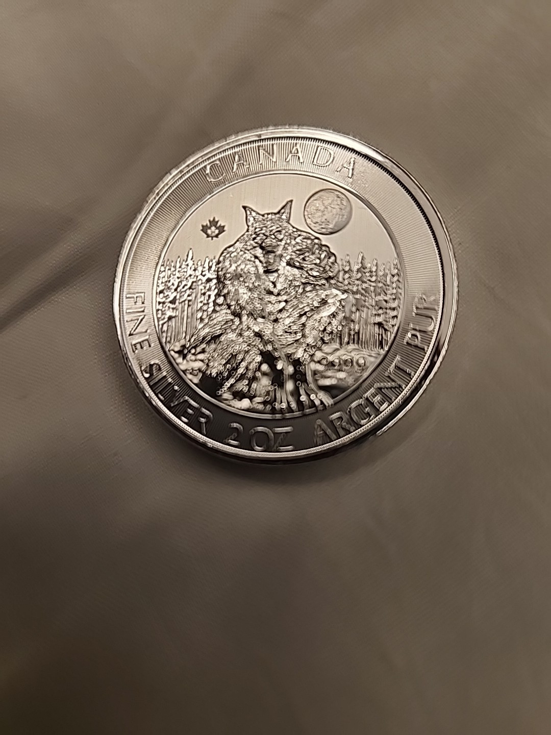 2021 Silver 2 oz $10 Canadian Creatures of the North - The