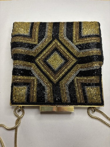 Vintage Beaded Evening Bag #4914 - Picture 5 of 8