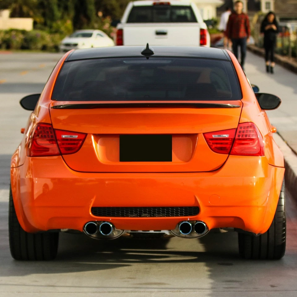 Rear Spoiler Trunk Wing Glossy Black for 06-11 BMW 3 Series M3 MP STYLE E90 335i Foto 4 de 4