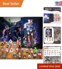 Countdown to Halloween: 2025 Advent Calendar with 24 Collectible Doll Figures