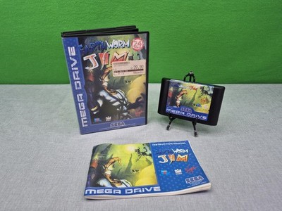 Earth Worm Jim  EarthWorm Jim Sega Mega Drive Guter Zustand 