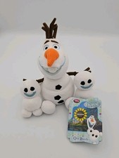 Disney Olaf and Snowgies Plush Bundle - Mini Bean Bag - 8'' - Frozen Fever- NWT