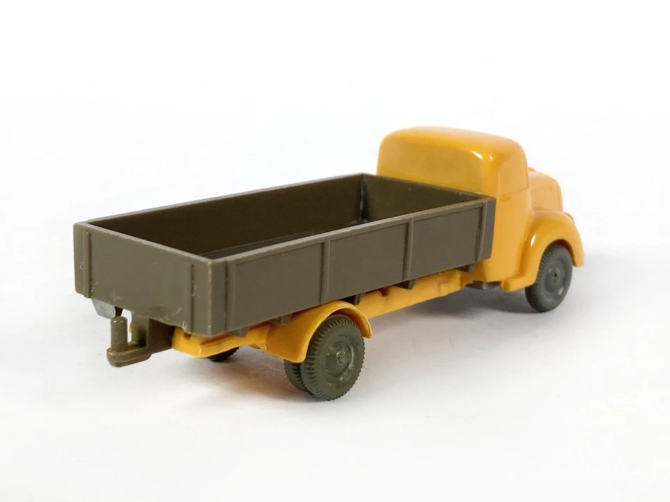 Lot 2510152 Wiking MB 3500 Pritsche chromgelb/blassbraun 1952-1959 - Bild 2 von 4