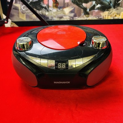 Magnavox MD6949 Portable Top Loading CD Boombox with AM/FM Stereo Radio W/Box