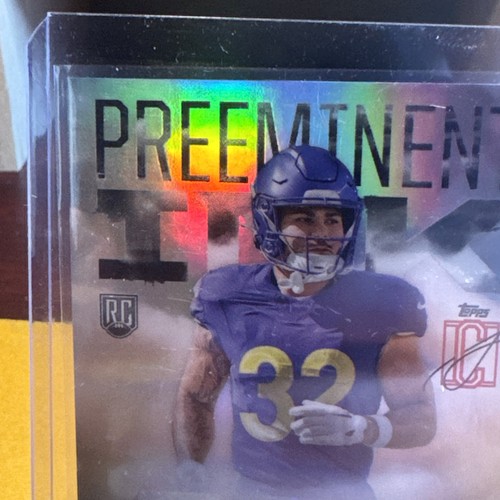 2025 Topps Signature Class Preeminent Ink Chrome Autogramm - Cody Schrader #PI-CS - Bild 4 von 6