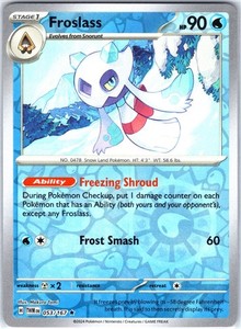Froslass 053/167 Twilight Masquerade Reverse Holo Rare